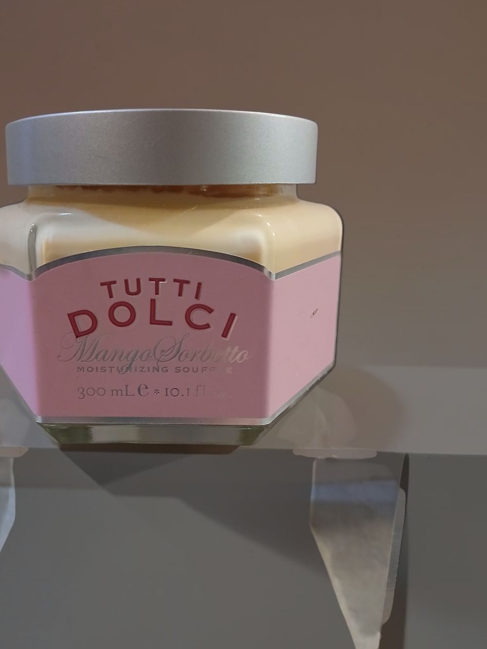 Bath & Body Works Tutti Dolci Mango Sorbetto Moisturizing Soufflé - Pink